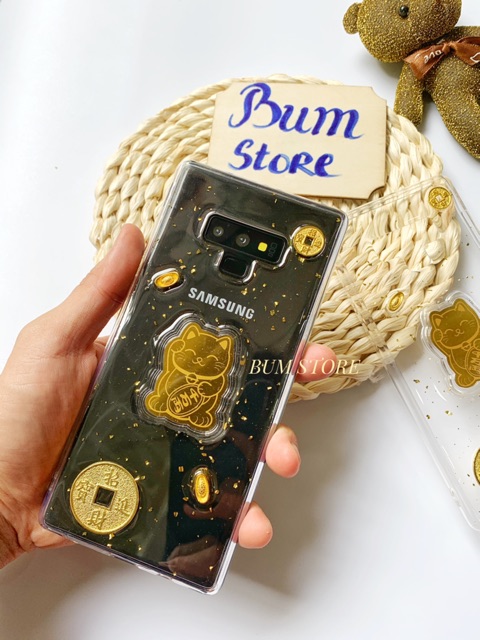 Ốp lưng dẻo mèo thần tài samsung galaxy Note 10 plus / Note 10 / S10+ / S10 / Note 9 / Note 8 / S9+ / S8+