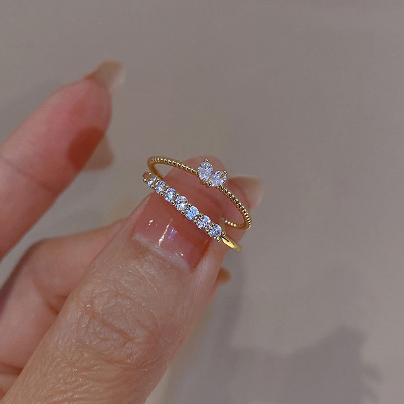 ✨✨Nhẫn Đeo Tay Đính Đá Lấp Lánh Sang Trọng