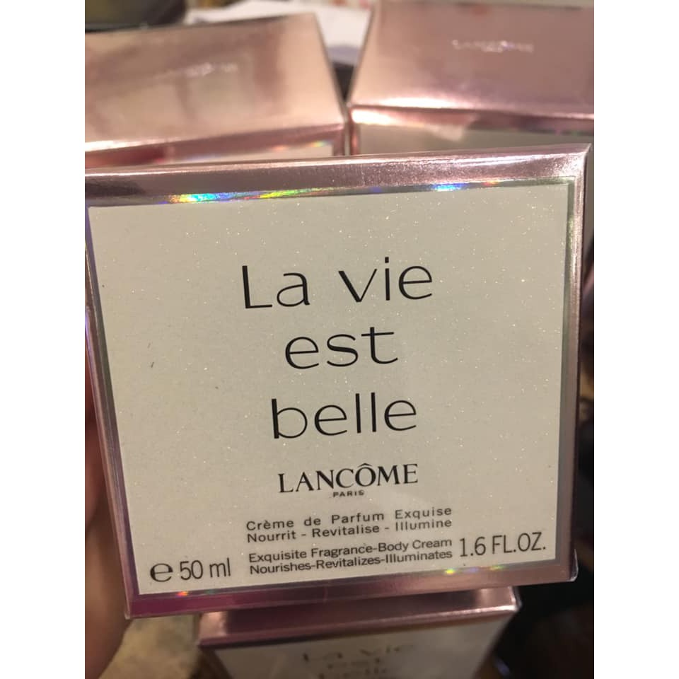 Kem dưỡng thể hương nước hoa Lancome La Vie Est Belle Body Cream 50ml