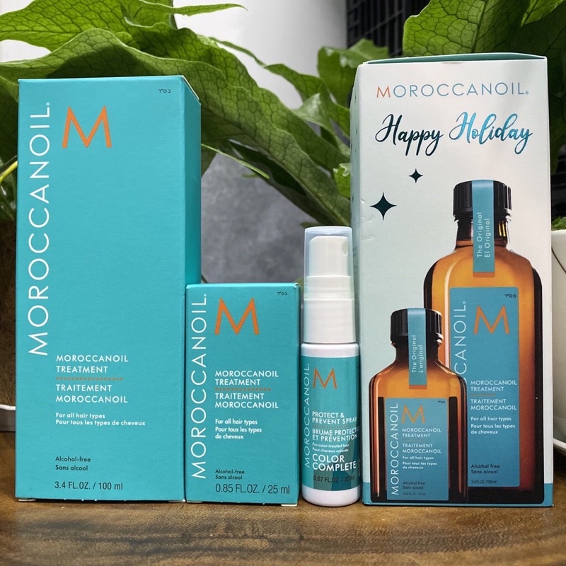 Chính hãng  Combo quà tặng Happy Holiday Moroccanoil