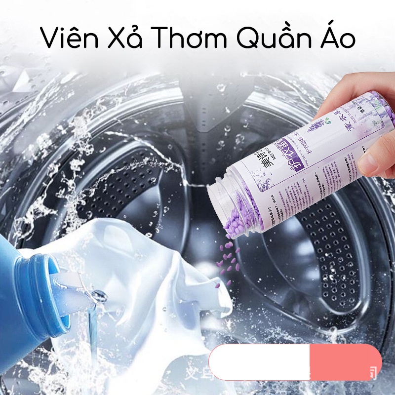 Viên Xả Thơm Quần Áo Nội Địa Trung, Hạt Xả Thơm Quần Áo Làm Mềm Vải