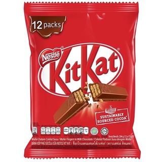 Túi 12 thanh socola kitkat 204gr