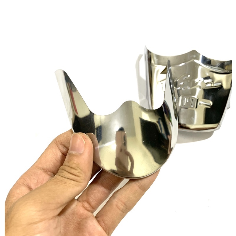 Ốp mũi dè mỏ dè trước sau Inox Dùng Cho Wave50cc-100cc-110