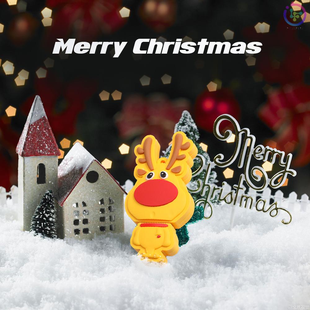 Creative Christmas Series U Disk Portable USB 2.0 High-speed Transmission U Disk Christmas Deer 64GB