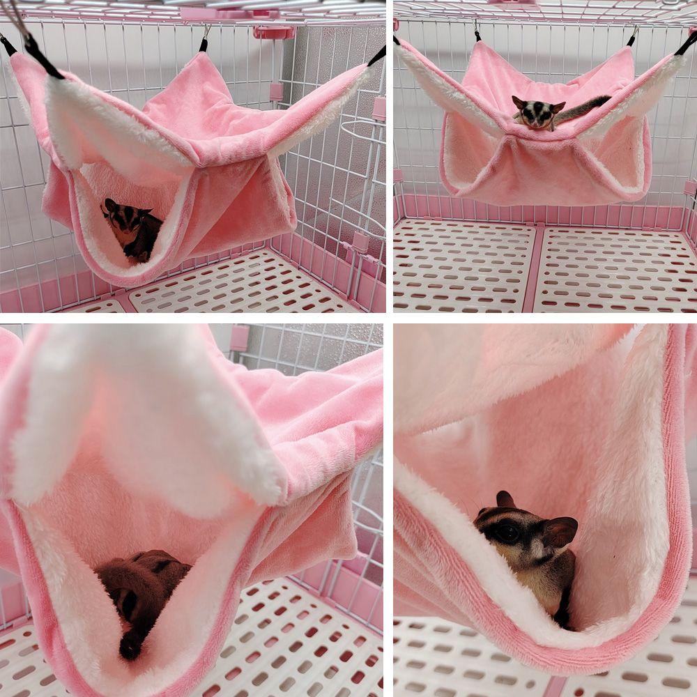 Võng Treo Hai Lớp Dày Dặn Thoải Mái Cho Chuột Hamster / Thỏ / Sóc