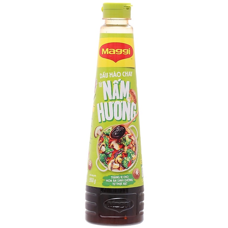 (Mới) Dầu hào chay Maggi từ nấm hương chai 350g