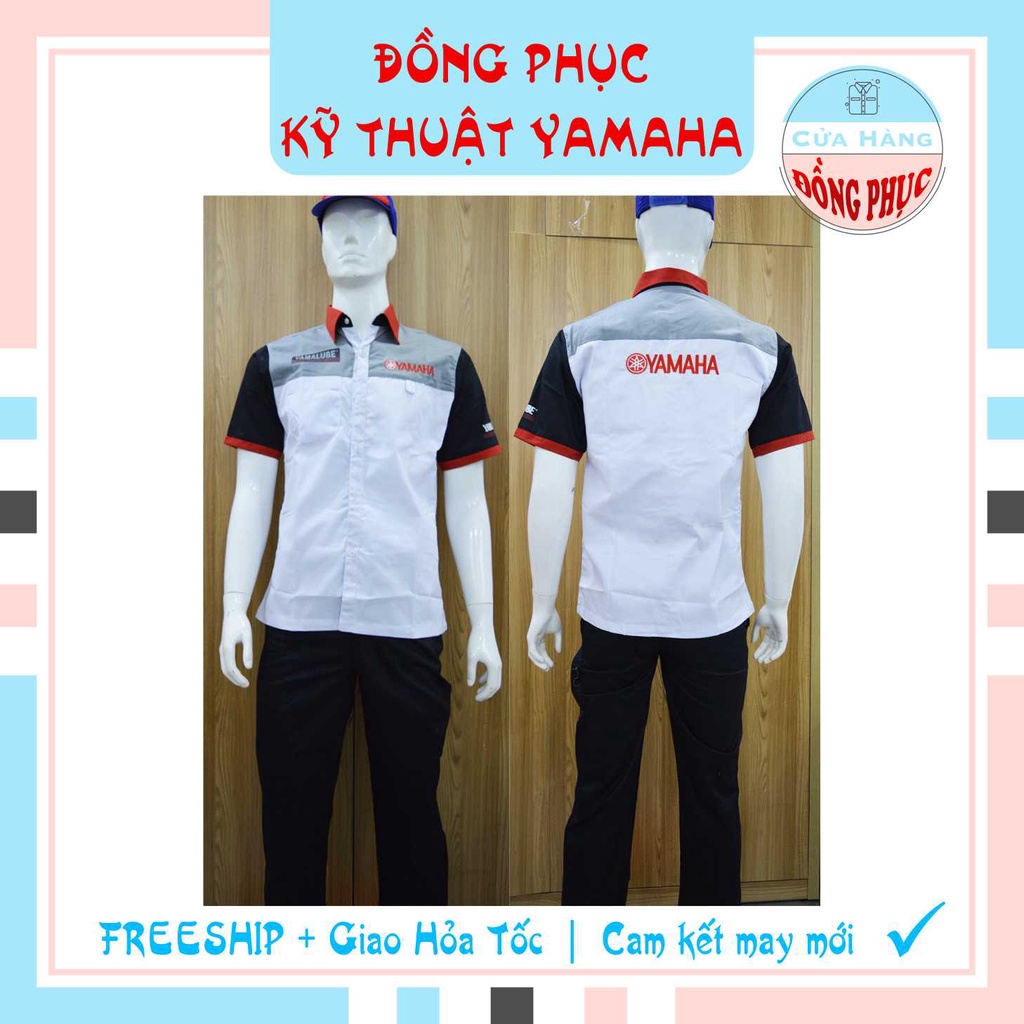 ĐỒNG PHỤC NHÂN VIÊN KỸ THUẬT VIÊN - KỸ THUẬT TRƯỞNG CHÍNH HÃNG YAMAHA, ĐÚNG CHUẨN CỦA YAM, Gía sỉ!
