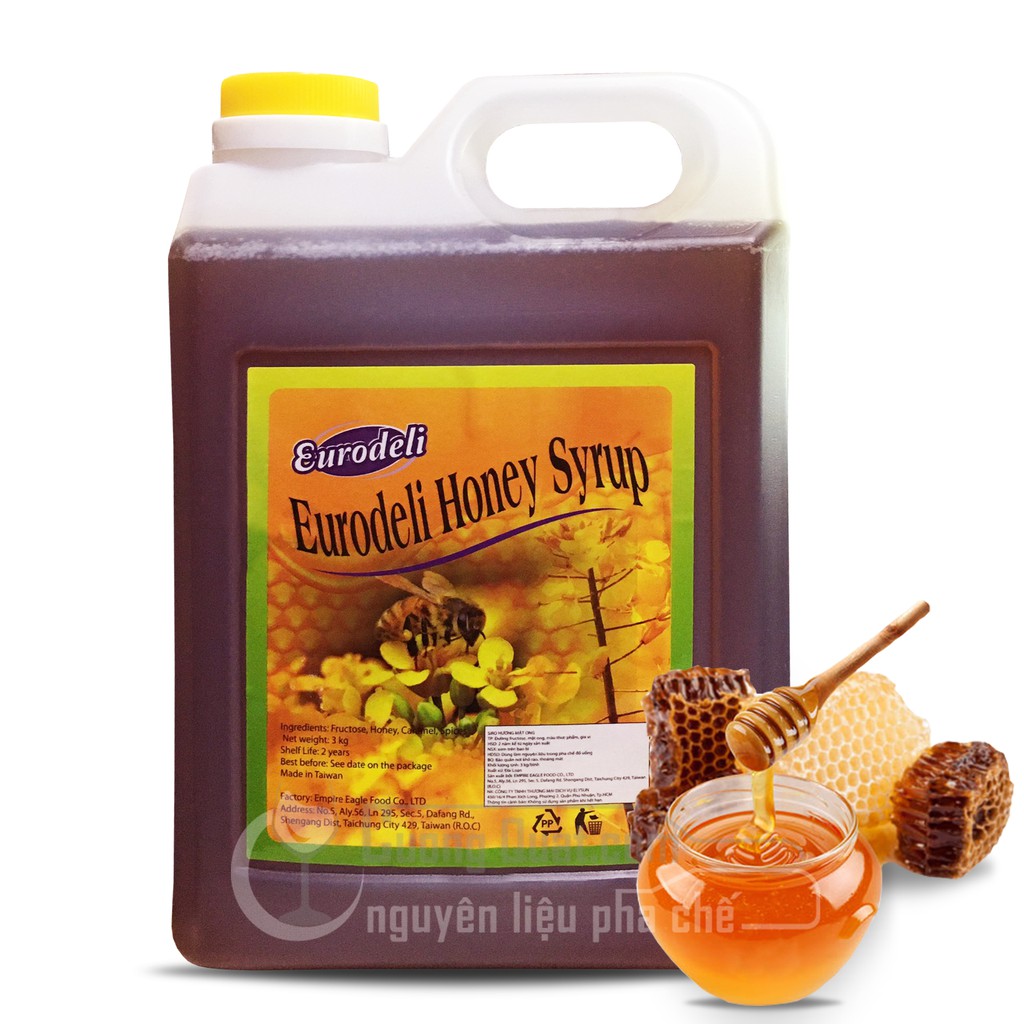 Mật Ong Eurodeli Syrup 3KG