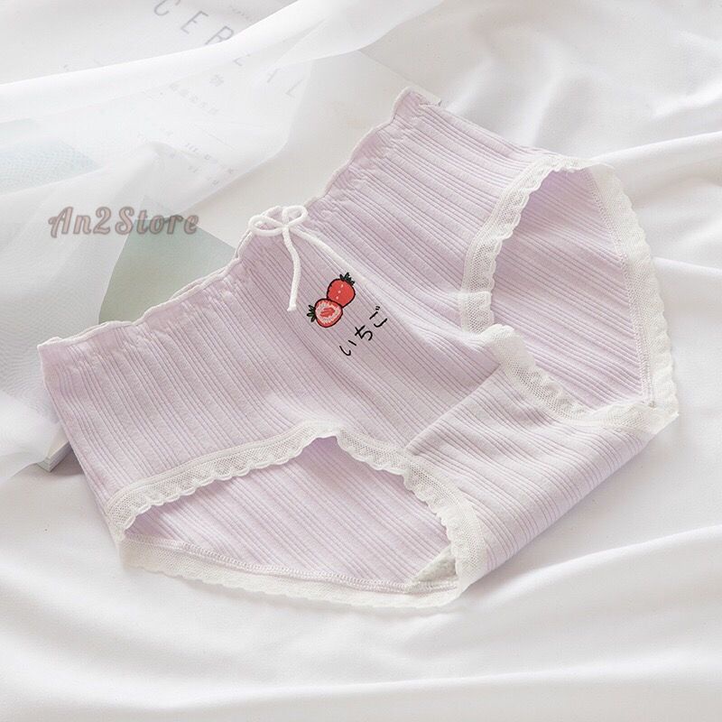 Quần Lót Nữ Cotton 💯 Quần lót nữ siêu thoáng hoạ tiết kẻ caro đơn giản siêu xinh QL04