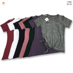 ÁO TAY NGẮN VẠT XÉO THỂ THAO GYMME 17086