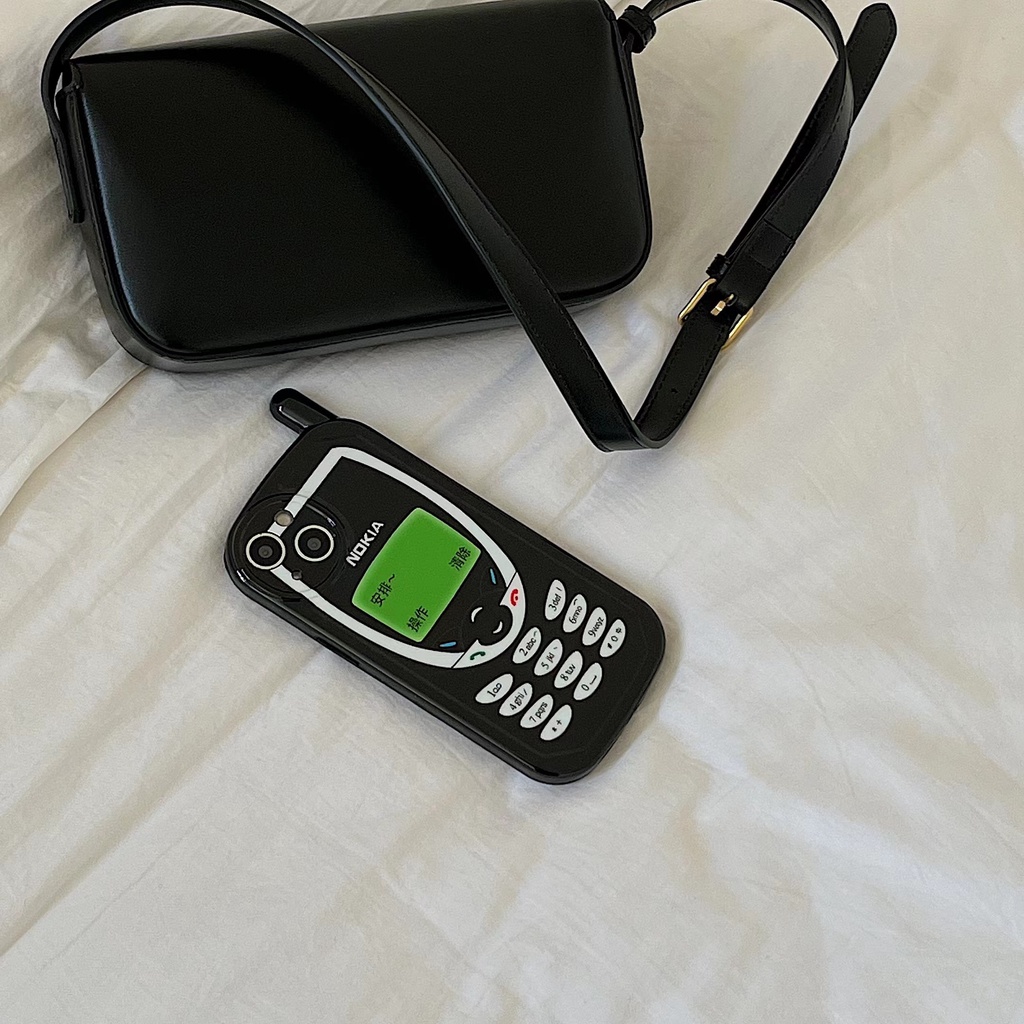 Ốp Điện Thoại tpu Mềm Hình Nokia Retro Cho Iphone love 12 pro max 11 pro max xs max x