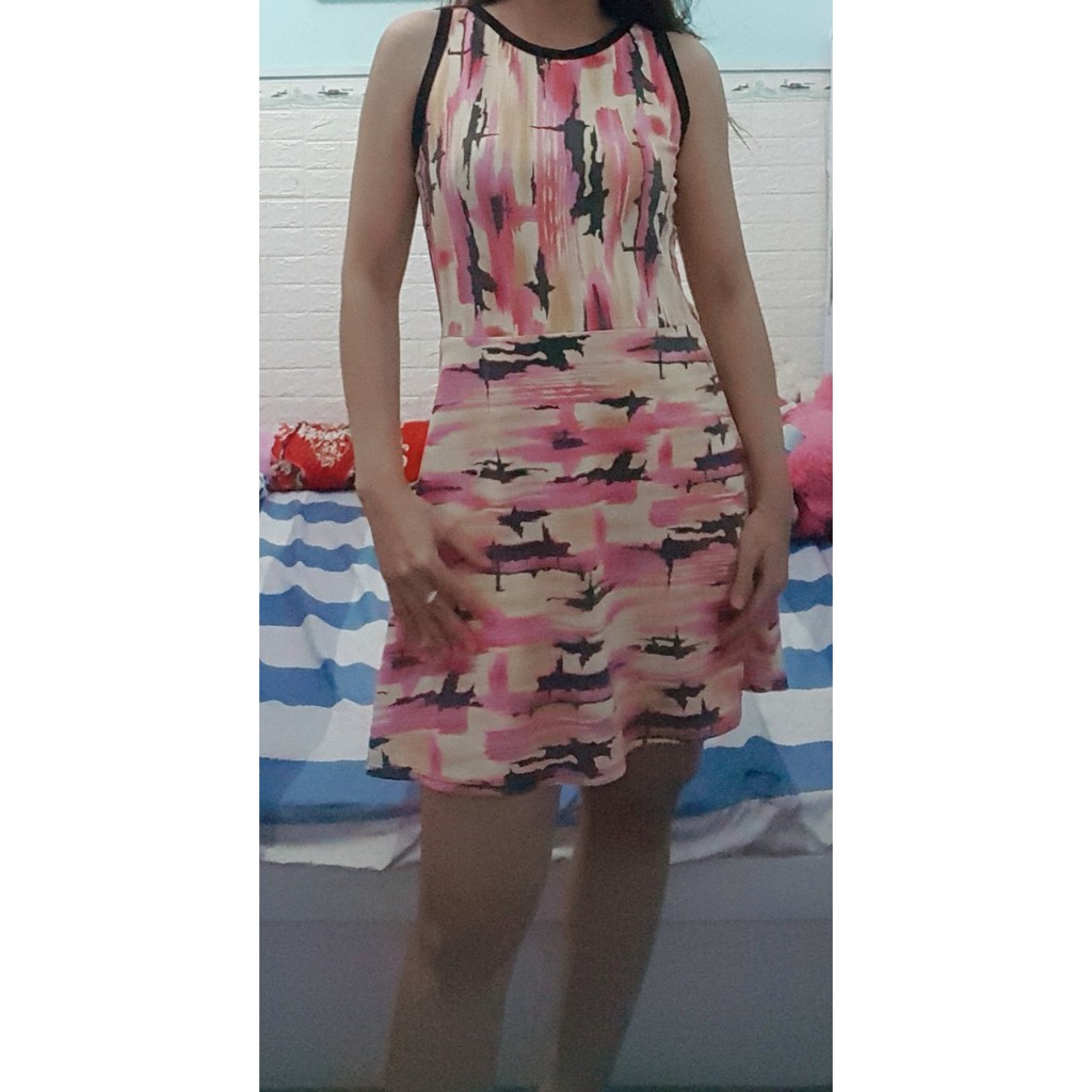 Thanh lý đầm body học tiết size S