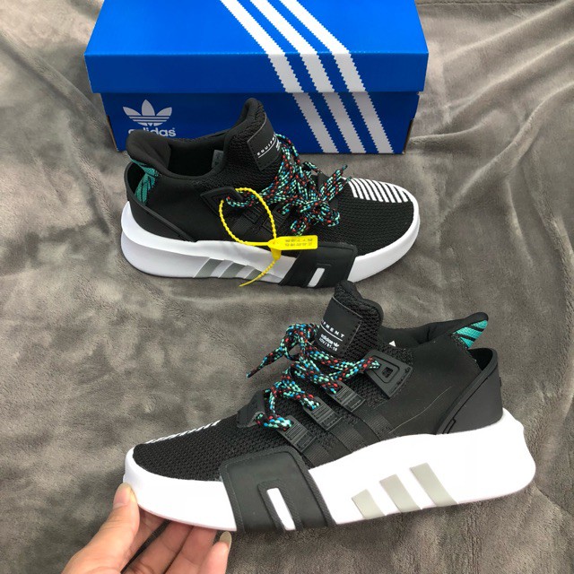 🎁FULL BOX🎁 Giày Sneaker EQT Đen Xanh | BigBuy360 - bigbuy360.vn