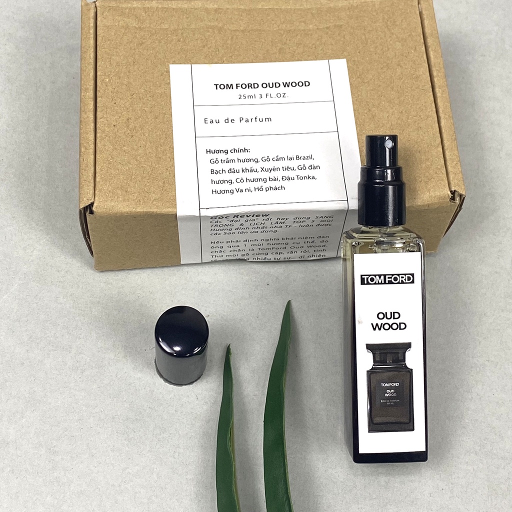 Nước hoa nội địa trung nam nữ Tomford oud wood 25ml thơm lâu hương gỗ trầm bí ẩn