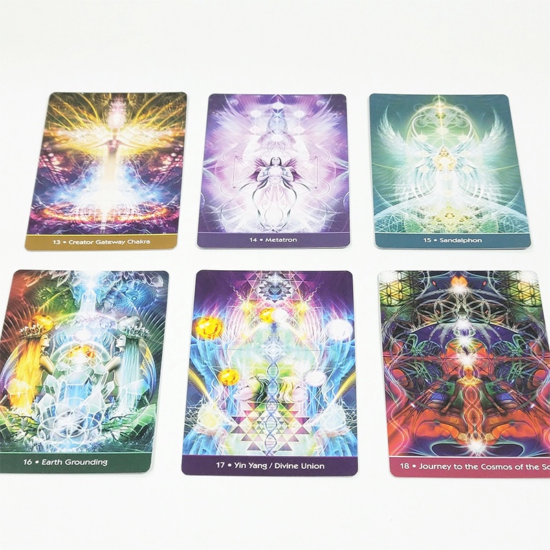 Visions of the Soul Oracle Bộ Thẻ Trò Chơi the Soul Oracle Độc Đáo Thú Vị