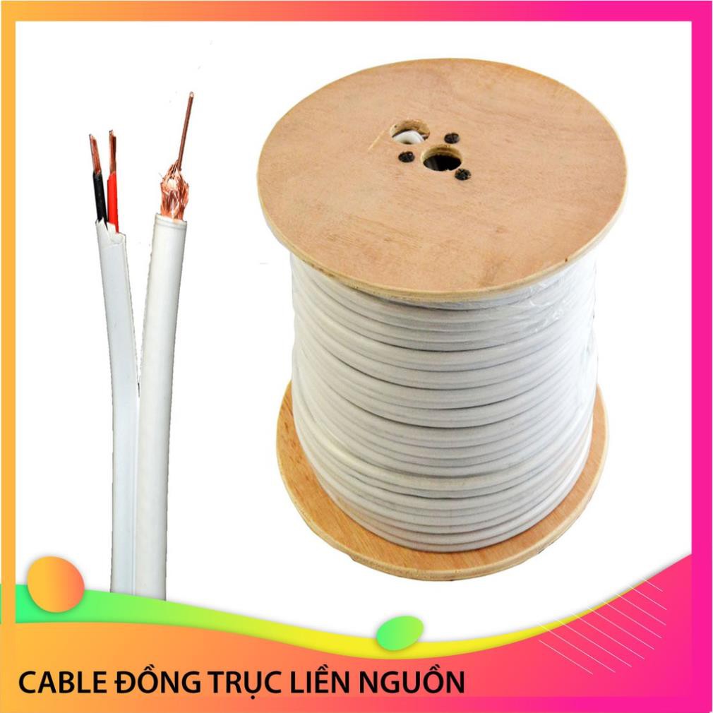 (50m) Cáp Đồng Trục liền nguồn DV LINK RG59/CCS