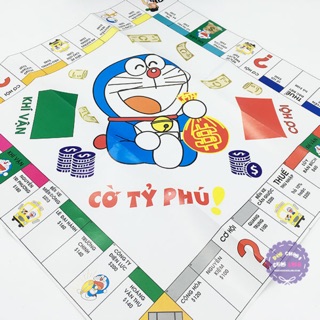 Bộ cờ tỷ phú MONOPOLY bằng nhựa nhiều người chơi