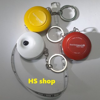 03 Thước dây móc chìa khóa HoechstMass của Đức 150cm nút bấm tự thu dây - Nhỏ gọn, tiện lợi, bền, đẹp -NPP HS shop