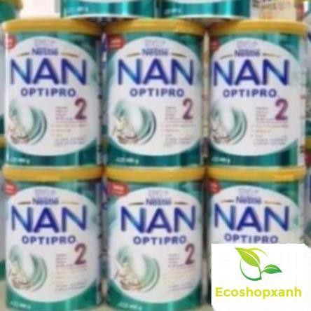 Combo 3 lon Sữa NAN OPTIPRO 2 Mẫu Mới 400g (Date 2021)