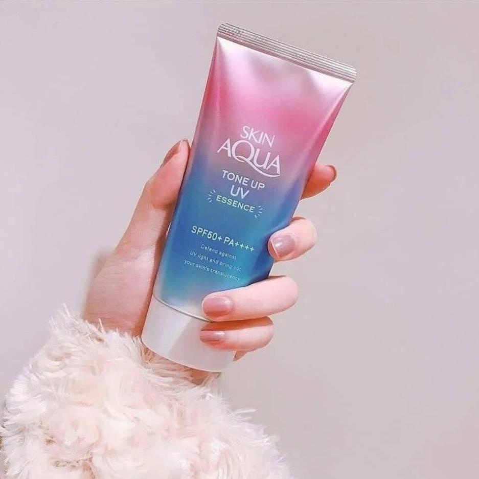 Kem chống nắng Skin Aqua Tone Up UV Essence SPF 50 Nhật Bản