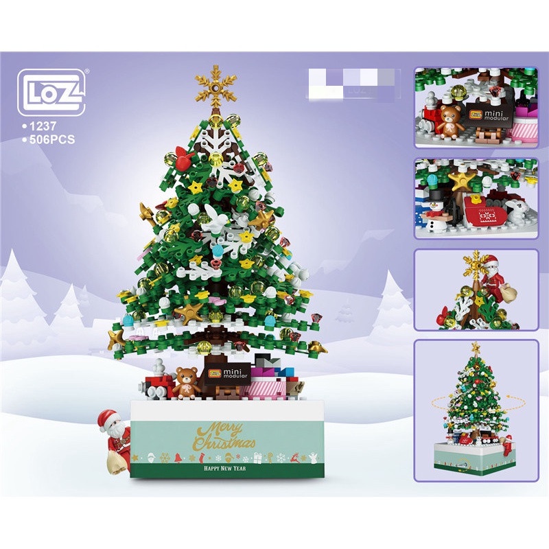 Hộp nhạc phong cách Giáng Sinh 1237/1238/Christmas