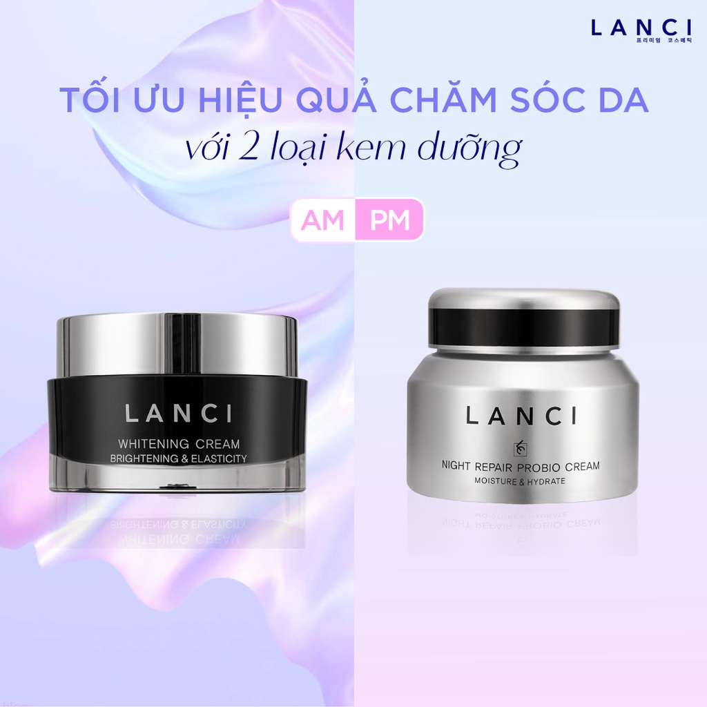 Kem Lanci 50ml Hàn Quốc Zuka Beauty phục hồi da hư tổn cải thiện nám tàn nhang dưỡng ẩm tái tạo da từ sâu bên trong