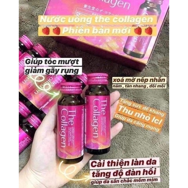 The Collagen Shiseido dạng nước uống Nhật Bản  Nhật Bản
