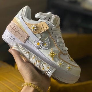 Giày thể thao af1 force hoa cúc 1:1 cao cấp - full box