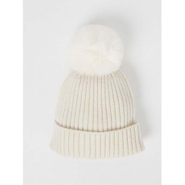 Mũ len quả bông siêu xinh cho bé.