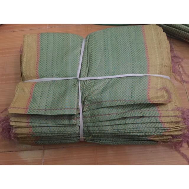 Combo sỉ 200 bao dệt pp đựng gạo 10kg