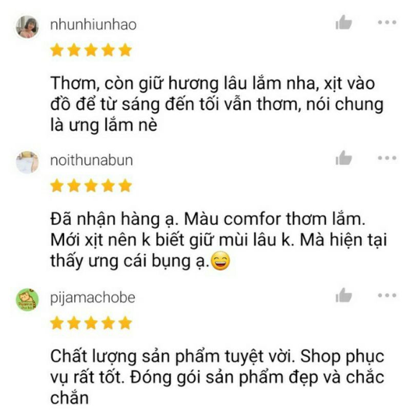 Chai Nước Hoa Xịt Thơm Khử Mùi Cho Quần Áo Nam Nữ - Bình/Lọ Nước Xả Vải Khô Lưu Hương Lâu Trên Ba Ngày