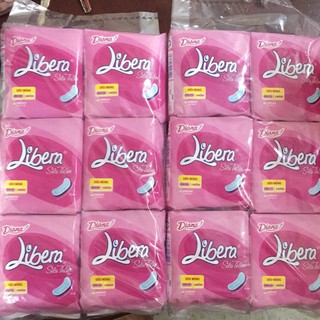Bịch 6 Gói Băng Vệ Sinh Libera Siêu Thấm Siêu Mỏng Có Cánh