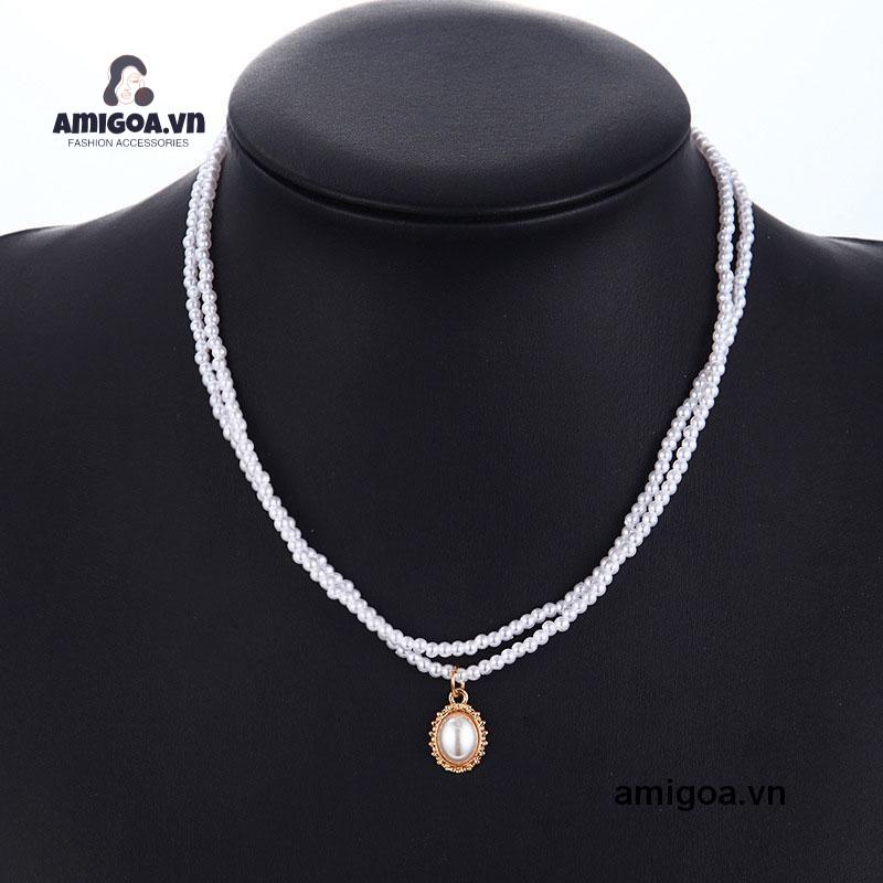 ✨✨Vòng cổ choker ngọc trai phối mặt hình bướm thời trang Hàn Quốc cho nữ