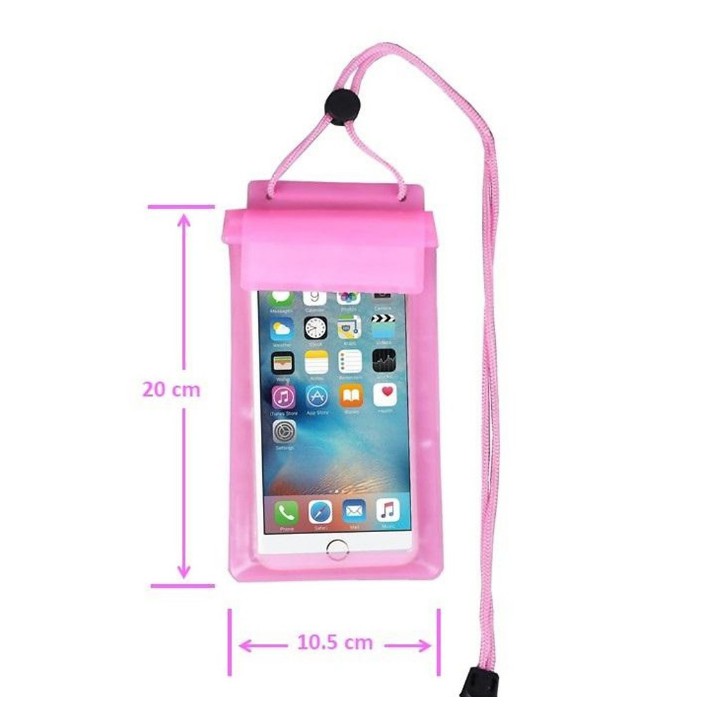 TÚI CHỐNG NƯỚC DÀNH CHO ĐIỆN THOẠI - GIAO MÀU NGẪU NHIÊN