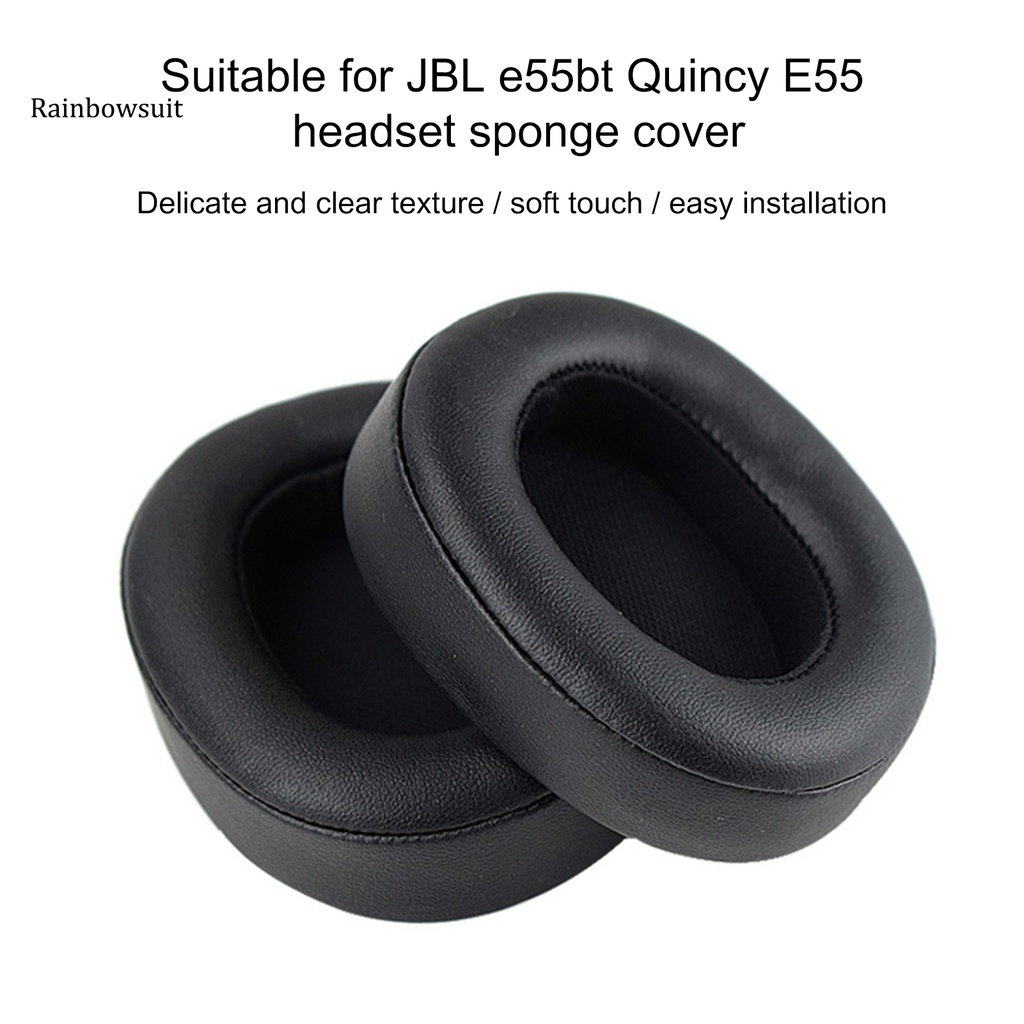 1 cặp đệm xốp bọc đầu tai nghe cho JBL E55BT Quincy