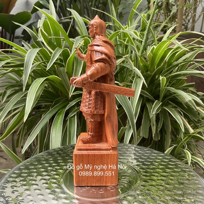 Tượng anh hùng áo vải quang trung nguyễn huệ gỗ hương