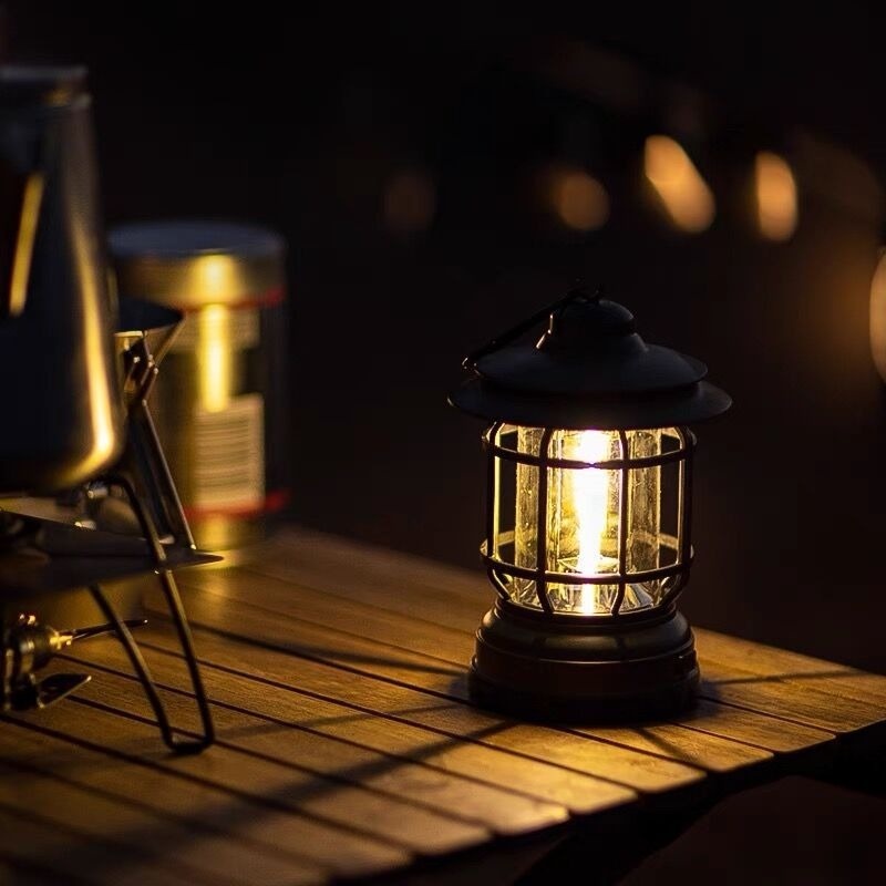 Đèn LED Đa Năng Có Thể Sạc Lại Dùng Khi Đi Cắm Trại Ngoài Trời