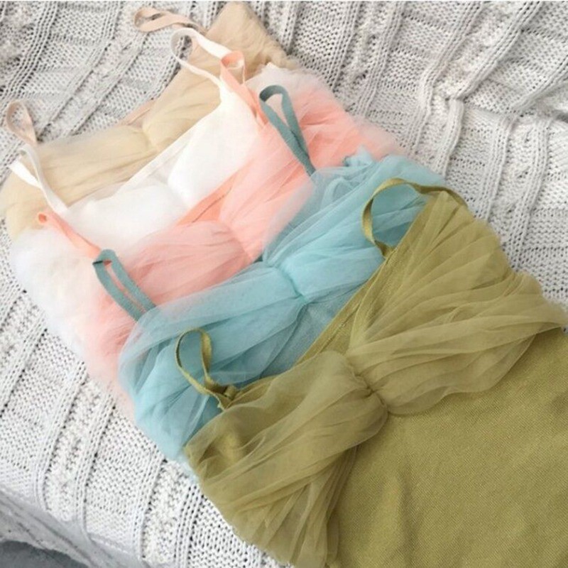 Áo nữ không tay cổ chữ V dạng lưới thời trang quyến rũ | BigBuy360 - bigbuy360.vn