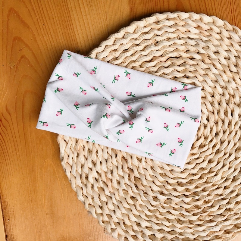 Turban hoạ tiết xinh xắn cho bé gái
