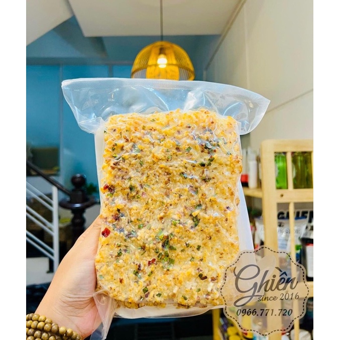 Cơm cháy mắm hành gói 250gram