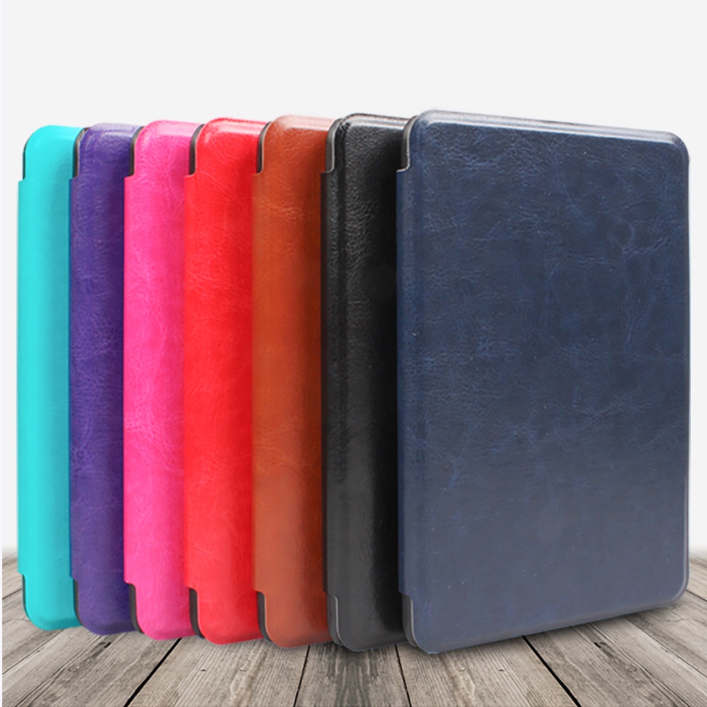Ốp máy tính bảng da PU có tay cầm cho Kindle Paperwhite 1 2 3 4 10th Gen 2018 Kindle 10th Generation 2019