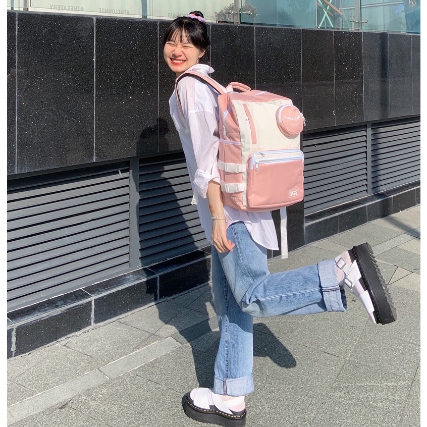 Balo Unisex SAIGONSWAGGER® SGS Lollipop BackpackNgăn Chống Sốc 15.6inch