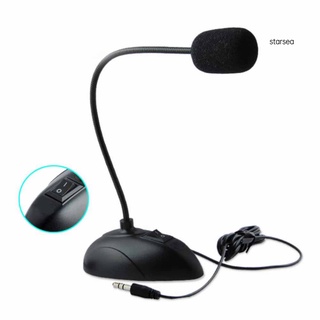 Micro để bàn có dây và đế cho điện thoại máy tính