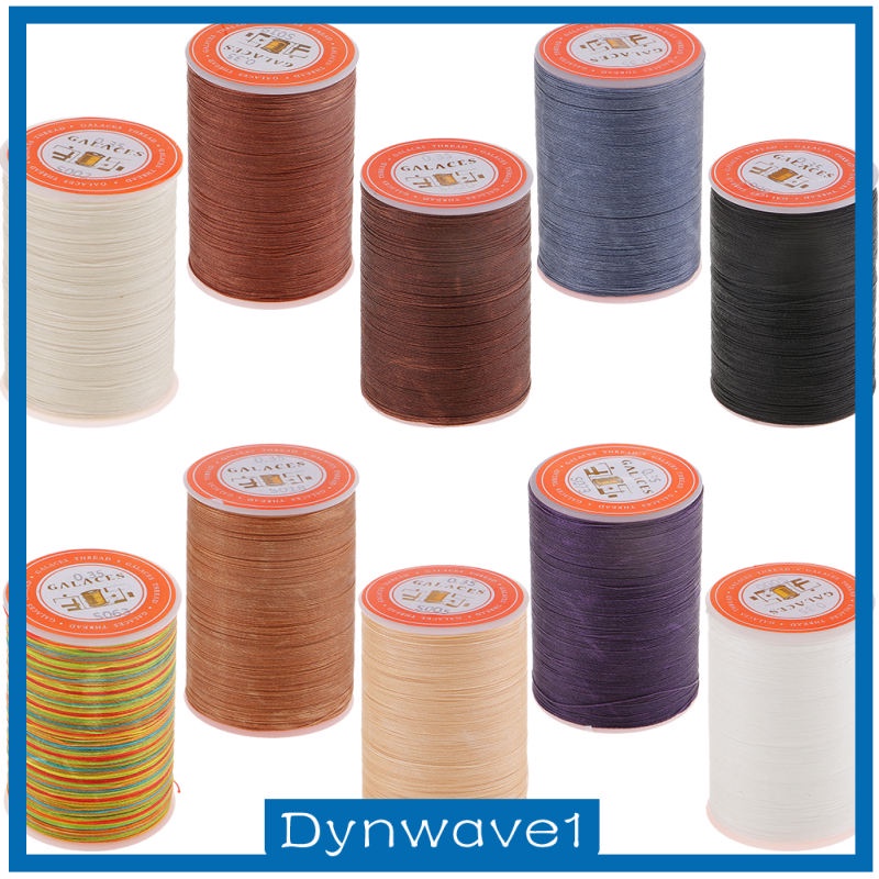 300m Dây Sáp Tròn Màu Be 0.35mm May Đồ Da Thủ Công