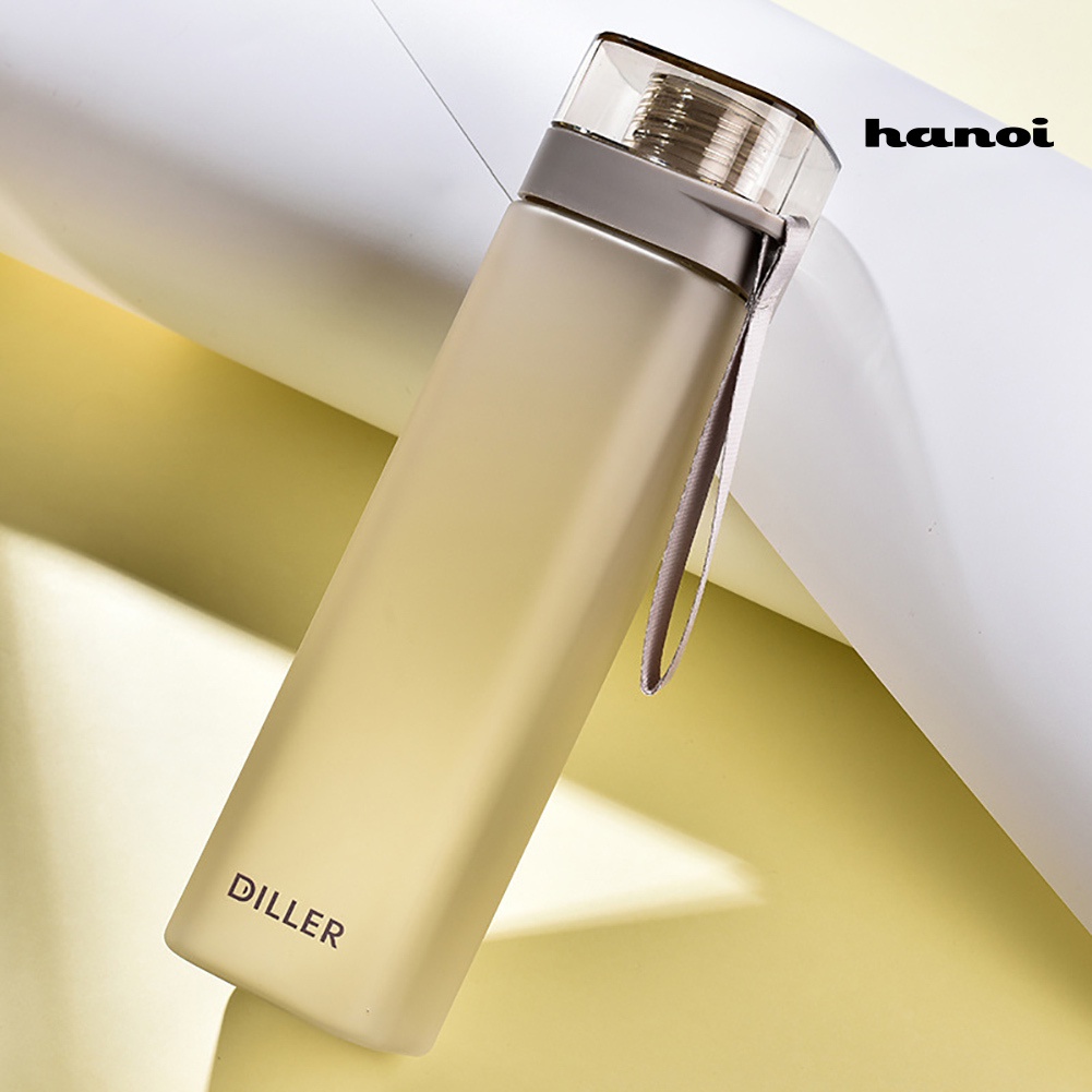 Bình Nước Nhựa Hình Vuông Chống Rò Rỉ 400/550/700ml