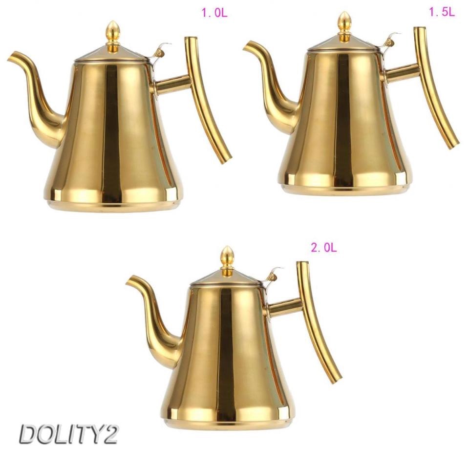 Coffee Kettle Pour Over Coffee Hand Drip Pot Stainless with Infuser 1.0L