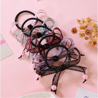 DÂY CỘT TÓC NƠ PHỐI HẠT ĐỘC LẠ PK153