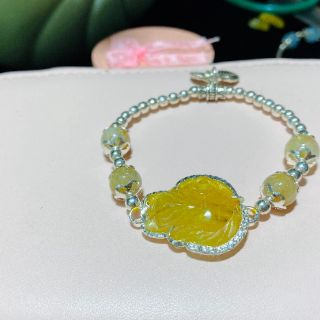 VÒNG TAY HỒ LY TÓC VÀNG BẠC TA