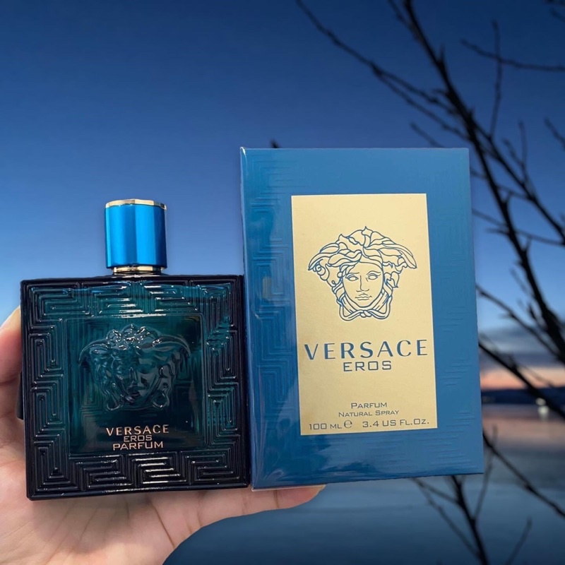 Nước hoa nam Versace Eros Parfum 100ml - Mẫu mới hộp vàng | Shopee Việt Nam