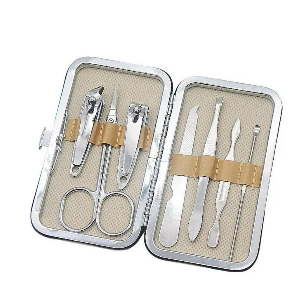 Bộ 7 Dụng Cụ Làm Móng Có Hộp Cute -  Bấm Móng Tay 7 Chi Tiết